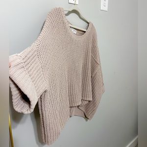 Juliana’s Boutique Chunky Knit Tan Sweater
